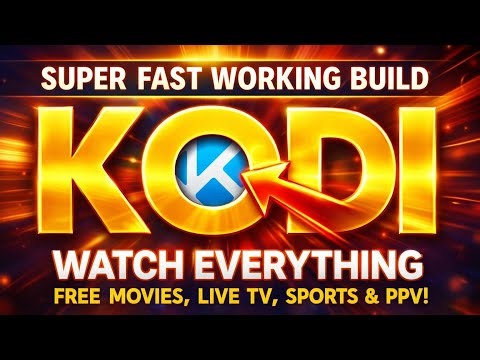 🔥 THE Fastest & the MOST POWERFUL Kodi Build In 2026! | NO BUFFERING