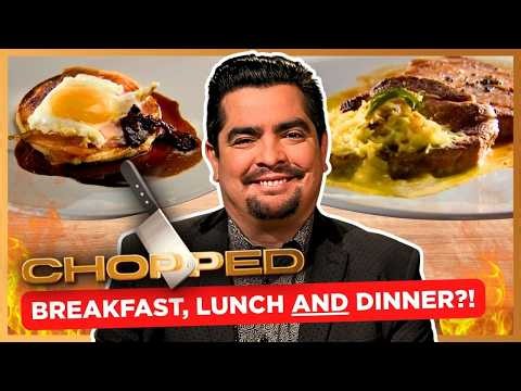 Chopped: Breakfast, Lunch and Dinner 🍳🥩 | Full Episode Recap | S15 E11 | Food Network