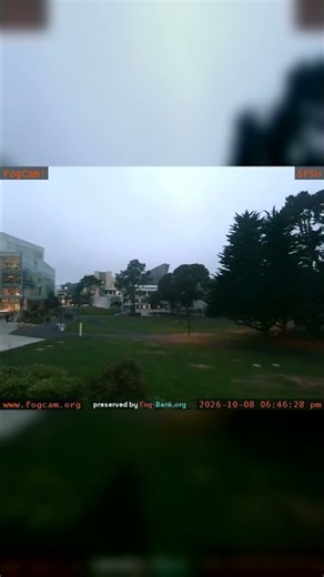 FogCam sunset · San Francisco timelapse · October 8, 2026