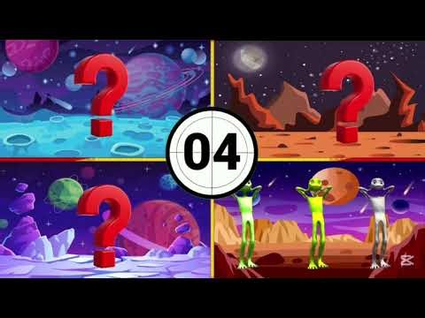 Green Alien Dance Challenge in Random Zones 👽