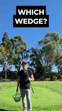 52° vs 56° vs 60° Wedge: Which One Should You Hit from 20 Yards? 🏌️‍♂️ #shorts