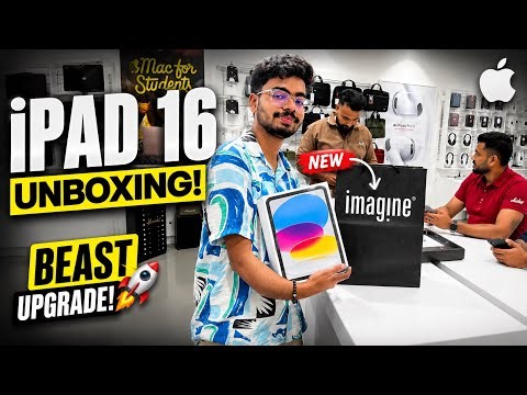🍎 iPad 16 Unboxing! 😍 | New iPad First Look & Setup 📦🔥