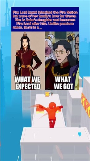 Fire Lord Izumi inherited the Fire Nation but none of her family's love for drama.#avatar #airbender