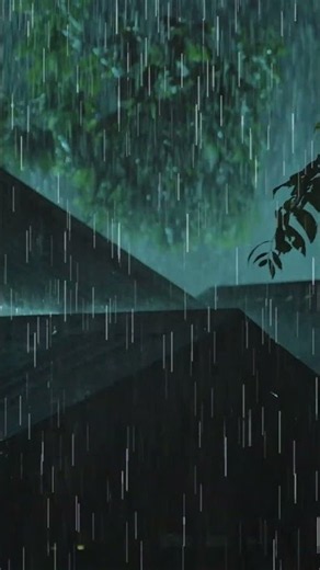 Fall Asleep Quickly in 3 Minutes (NO ADS) Heavy Rainstorm & Roaring Thunder on Tin Roof at Night