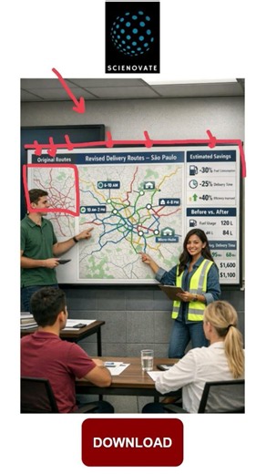 Project Based Learning Examples | Logistics Delivery Efficiency– São Paulo, Brazil | Scienovate