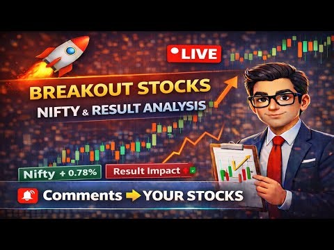 Nifty Trend + Breakout Stocks | Results Impact & Chart Analysis LIVE