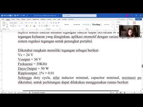 Simulasi PSIM 07: Buck Boost Converter