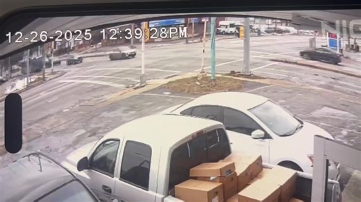 CHASE AND CRASH: FOX6 News obtained surveillance video that captured a crash that ended a Milwaukee police chase at 60th and Villard on Friday afternoon. ⬇️ | FOX6 News Milwaukee