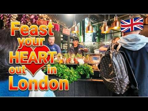 London's best Street-Food Market | BOROUGH MARKET | Food, Snacks & Vibes | DON'T MISS THIS