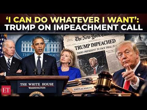 ‘I could’ve done very bad things to Hillary, Biden, Obama’: Trump erupts over Dems’ impeachment call