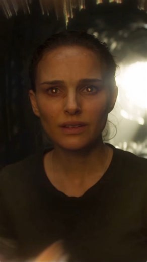 The Cinema Nerd on Instagram: "Annihilation (2018) has one of the most unsettling endings in sci-fi, and it doesn’t rely on jump scares or gore at all. The scene in the lighthouse where the entity quietly follows Natalie Portman is disturbing simply because of how calm and off it feels. Nothing is rushed, nothing is loud, yet the tension keeps building. The score by Ben Salisbury and Geoff Barrow plays a huge role here. That eerie, alien sound slowly creeps in and makes the whole moment feel unc