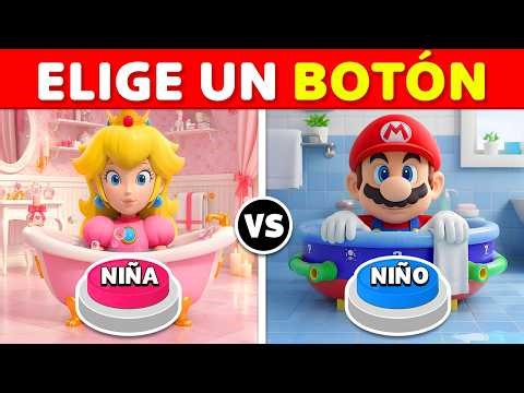 Elige un Botón 💙🎀 Edición NIÑO o NIÑA 😍