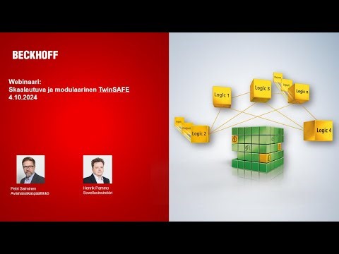 Webinaari: Skaalautuva ja modulaarinen TwinSAFE, 4.10.2024