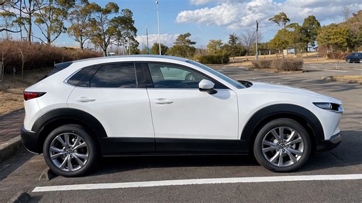 納車後すぐのMazda CX-30の第一印象と細部