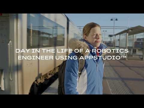 Day in the life of a robotics engineer using AppStudio