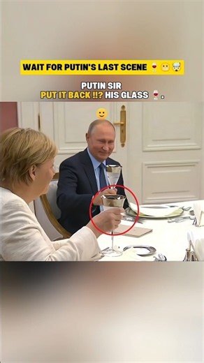 The Most Awkward Meeting Between Putin and Merkel 🥶.
