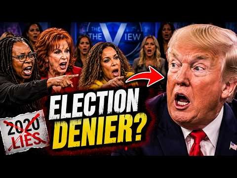 "Election Denier in Chief?": The View DESTROYS Trump's 2020 Lies as He Prepares for Thursday Speech
