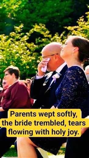 A Silent Groom’s Vows Brought Tears to Everyone at This Sacred Wedding #shorts