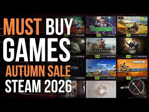 Steam Autumn Sale 2026 - Which GAMES and RPGs Are the BEST To Buy NOW!!
