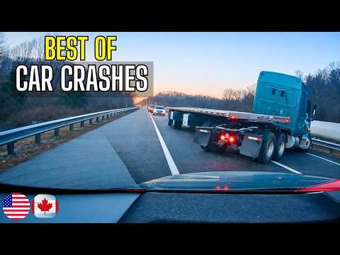 Best of Car Crashes Compilation | USA & Canada - 56
