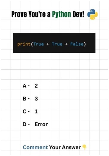Prove You are a Python Dev! | Python Coding Challenge | Guess the Output. #python #pythontutorial