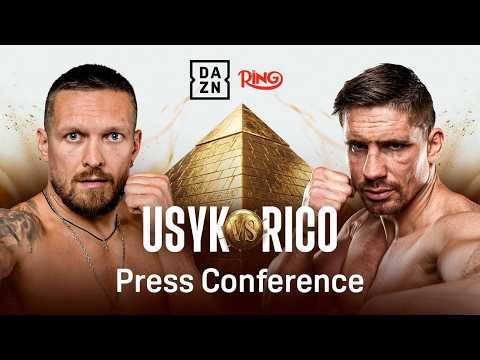 Oleksandr Usyk v Rico Verhoeven Press Conference LIVE | DAZN x talkSPORT Boxing
