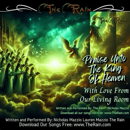 Q42 62TC44L Praise Unto The King of Heaven take 4 solo Nicholas Mazzio Lauren Mazzio The Rain_1 Copy