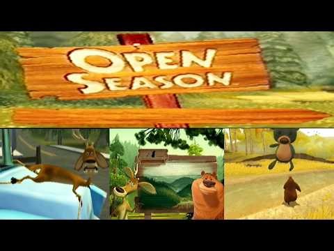 OPEN SEASON PS2 Gameplay & commentary PLAYSTATION 2 CARTOON STORY FUN GAME