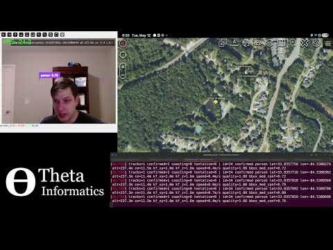 OpenAthena™ Core live object tracking from drone video feed