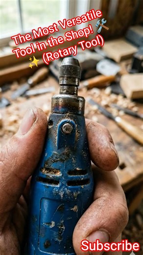 The Most Versatile Tool in the Shop! 🛠️✨ (Rotary Tool) #shorts #tools