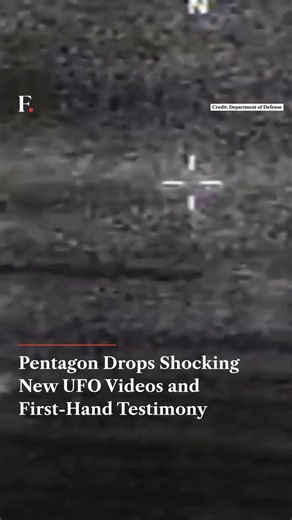 New UFO Videos Released by Pentagon Show Mysterious Sky Objects | Firstpost News