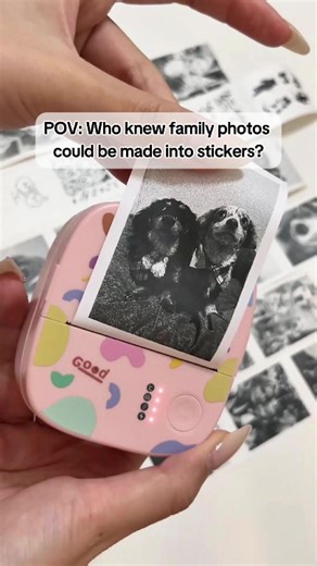 Create adorable custom stickers from your family photos with your kids using the Xengro Mini Sticker Printer! It’s on sale now—get 1 free roll of thermal paper with your purchase today!#tiktokmademebuyit #printer #stickers #stickerprinter #stickermaking #xengroprinter #WeeklyDeals #summervibes