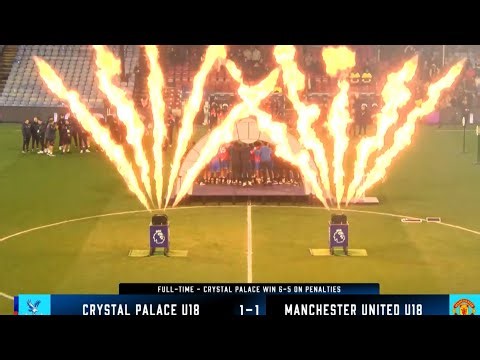 🚨Breaking | U18s Crystal Palace 1-1 U18s Manchester United | 🦅 win Cup 🏆 6-5 on penalties #football 