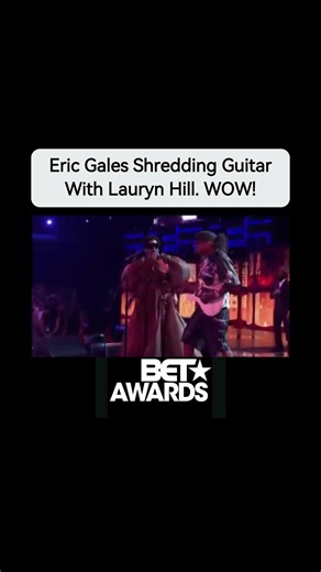 Eric Gales Shredding Guitar WIth Lauryn Hill AT 2026 BET Awards #ericgales #laurynhill #bet