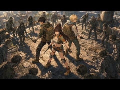 Ghibli-Inspired Zombie Apocalypse: Full Episodes | Leo & Erin’s Survival Journey