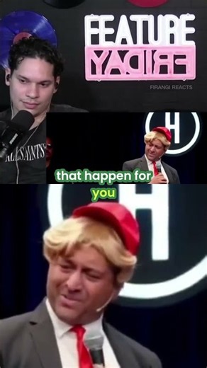 Trump Impersonator Offers FREE Visas, SHOCKS Audience! #shorts
