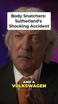 The truth behind Donald Sutherland's on-set crash #BehindTheScenes #BodySnatchers