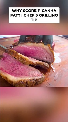 The Secret to Perfectly Rendered Picanha Fat #bbq #grilling #steak