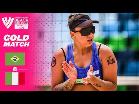 Gold Match - Carol/Rebecca vs. Gottardi/Orsi Toth, R. | Highlights | Brasilia 2026 #BeachProTour