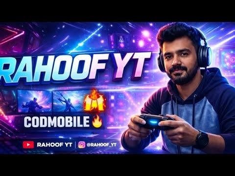 CALL OF DUTY MOBILE RAHOOF YT ON LIVE FEARLESS HARD COR JACKLE PLAY 🔥#CODM