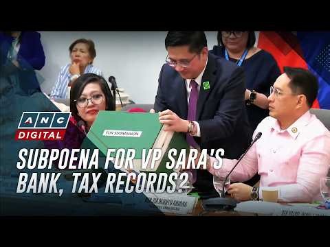 Impeachment court to hold oral arguments on subpoenas for VP Sara's bank, tax records | ANC