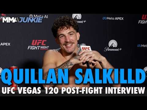 'Real deal' Quillan Salkilld open to Benoit Saint Denis at MSG in NYC | UFC Vegas 120