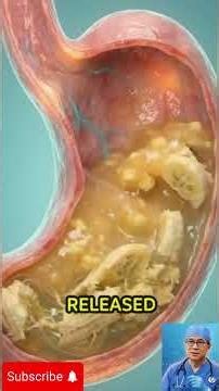 What Happens to a Banana Inside Your Body #digestion #anatomy