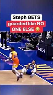 Steph GETS guarded like NO ONE ELSE 😳 #NBA #Basketball #StephCurry