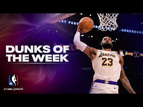 Dunks of the week: LeBron James, Cooper Flagg, Ja Morant hammer it home | NBA on NBC