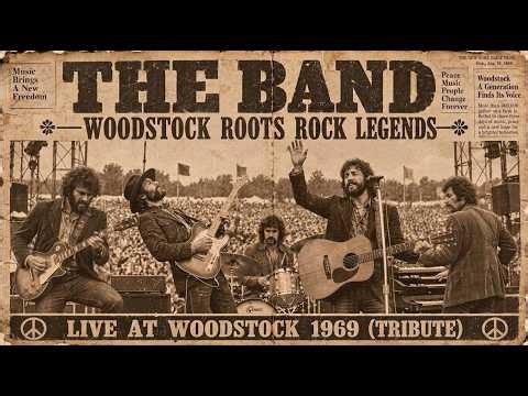 The Band 🔥 Woodstock Roots Rock Legends | Live at Woodstock 1969 (Tribute)