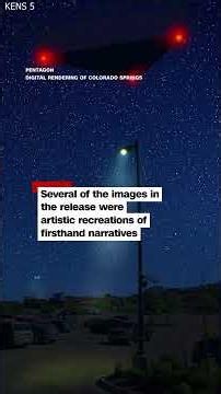 The Pentagon releases the fifth UFO files detailed reported UAP sightings