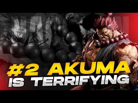SF6 ▰ World Rank #2 Akuma Is Insane And Terrifying ▰ STREET FIGHTER 6 High Level Gameplay