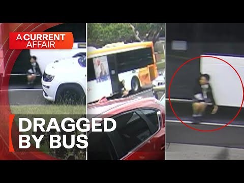 Mother pleads for answers after son trapped in school bus doors | A Current Affair