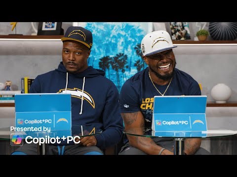 NFL Players Denzel Perryman & Tony Jefferson React To Their Art Skills | LA Chargers